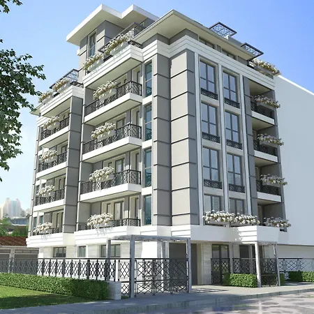 Luxury Flat - 2 Bathrooms, Hot Tub & Modern Kitchen, Up To 4 Guests شقة *